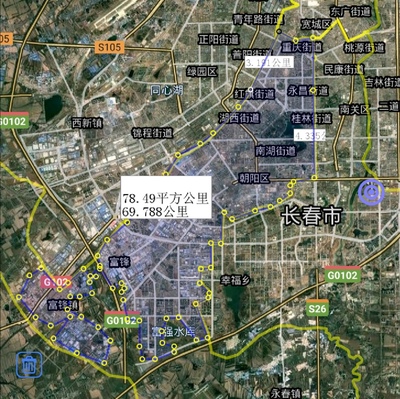 吉林省長(zhǎng)春市建成區(qū)排名,南關(guān)區(qū)最大,雙陽(yáng)區(qū)最小,了解一下?